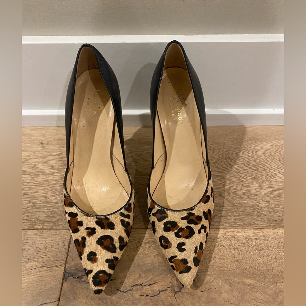 Kate spade cheetah print heels